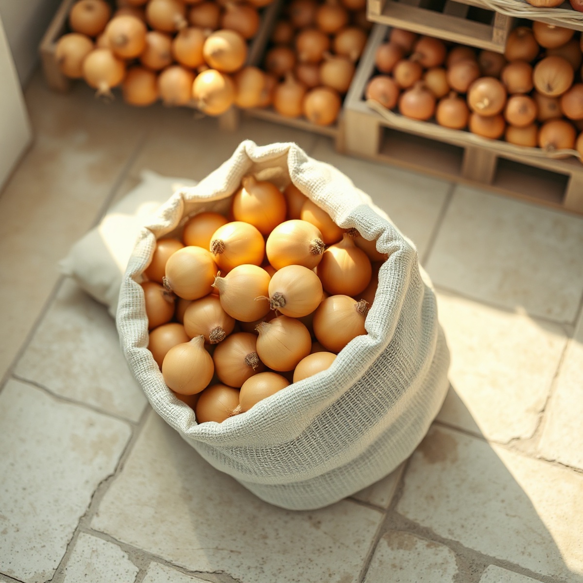 Oignons jaunes, sac 10 kg