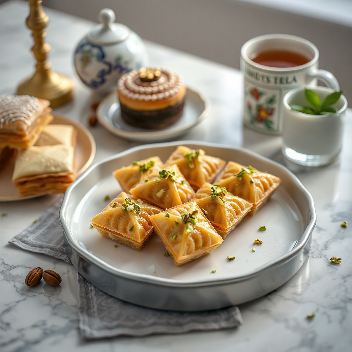 Baklawa aux pistaches