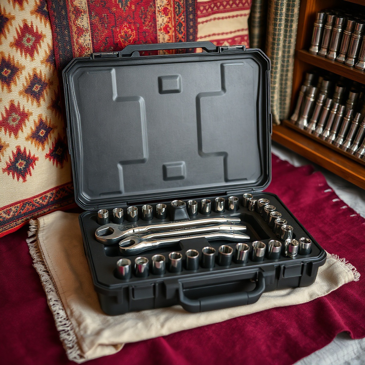 Coffret de clés à cliquet 108 pièces